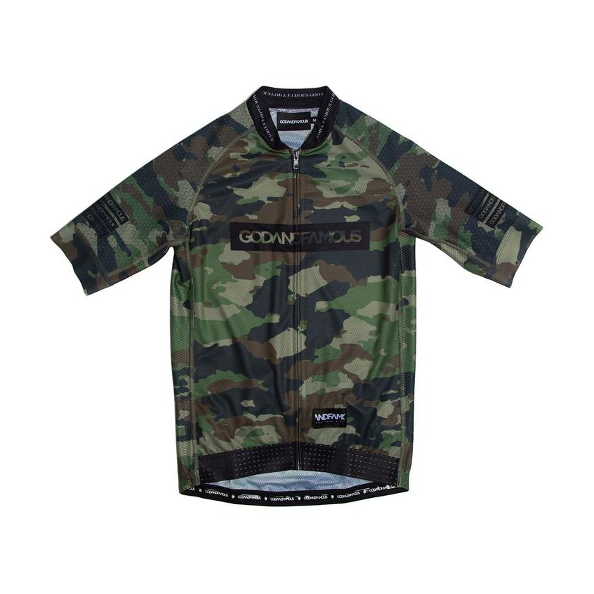 JERSEY GOD AND FAMOUS MEN - WOODLAND CAMO