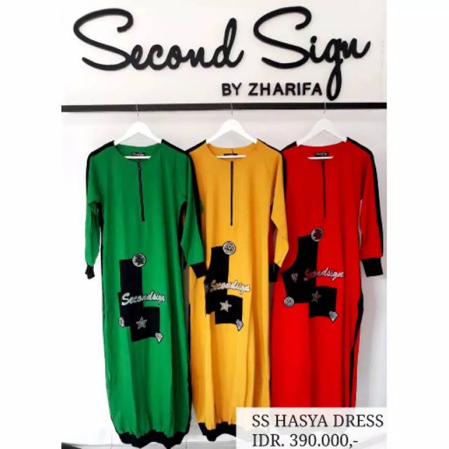 Gamis Casual Second Sign Hasya