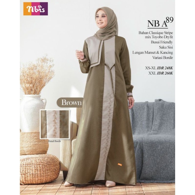 GAMIS TERBARU  NIBRAS NB A89