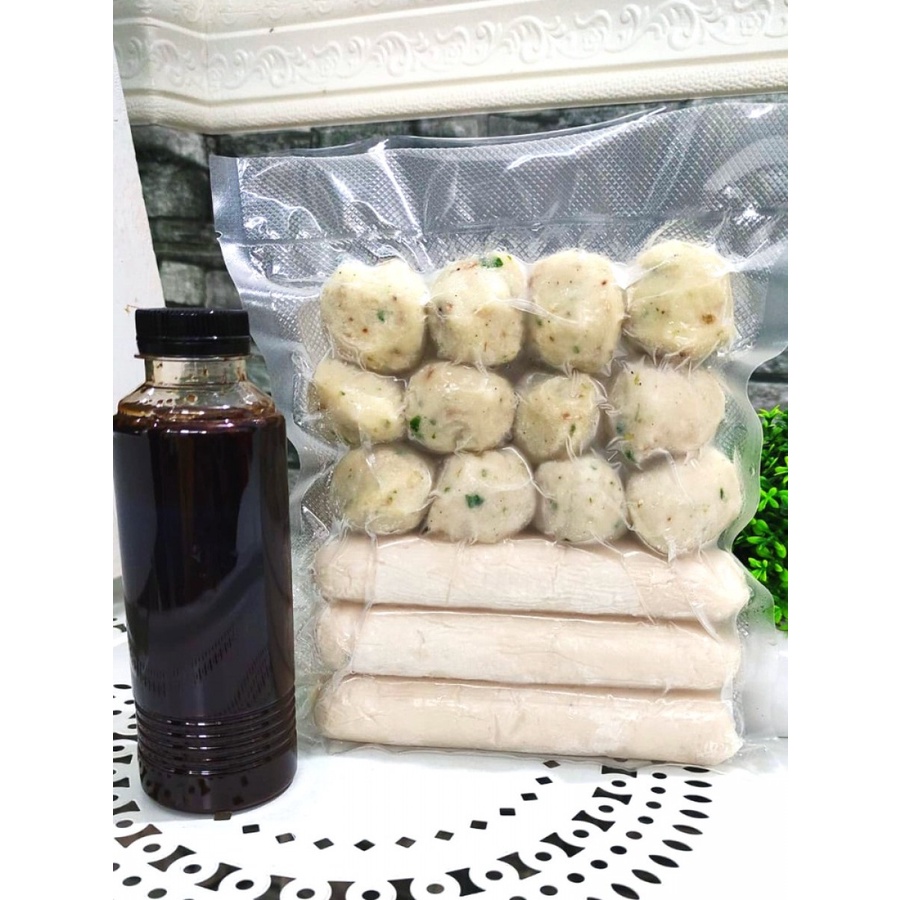 

Pempek Palembang Campur Mixed Vacum