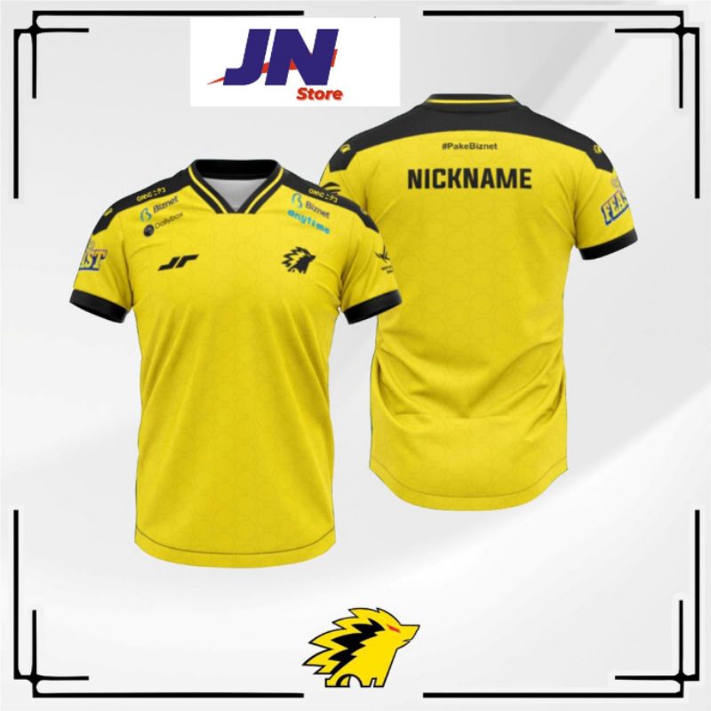 JERSEY KAOS ONIC TERBARU 2021 GAME FREEFIRE FF MOBILE LEGEND ML PUBG AOV (FREE NICKNAME)