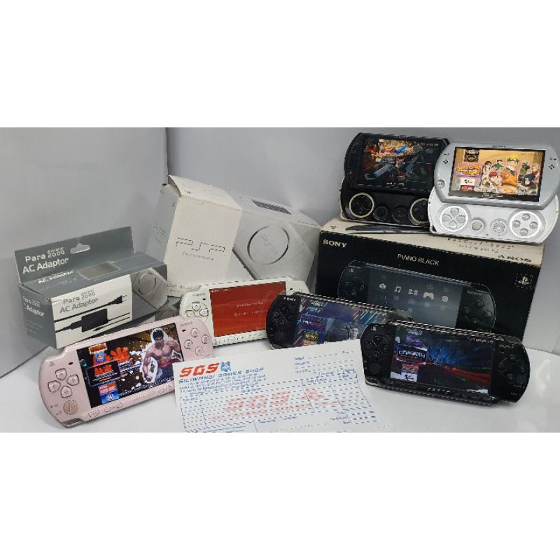 Psp go sony memory 16 giga good condition fullgame(pre-owned) no dus box