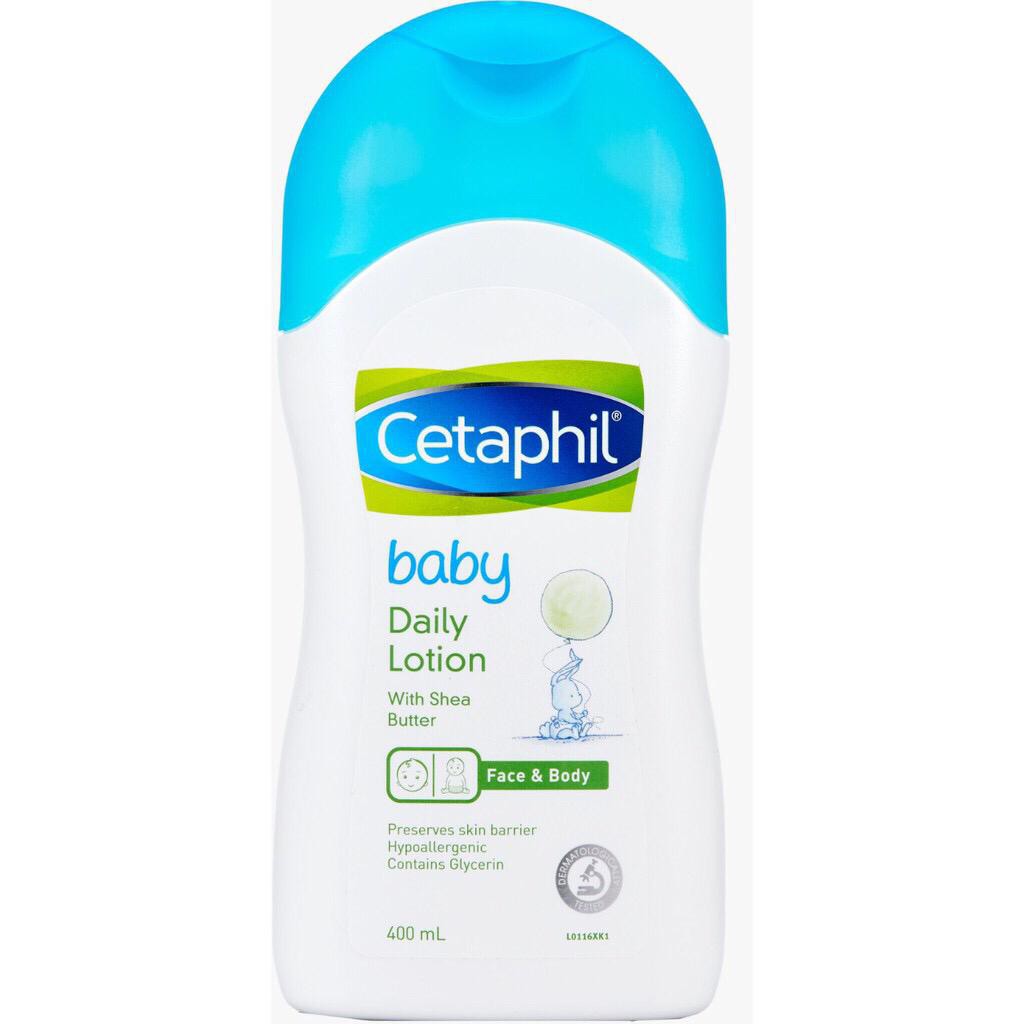 Cetaphil Baby Daily Lotion 400ml 400 Ml Losion Bayi Lotion Bayi FREE BUBBLE dan DUS