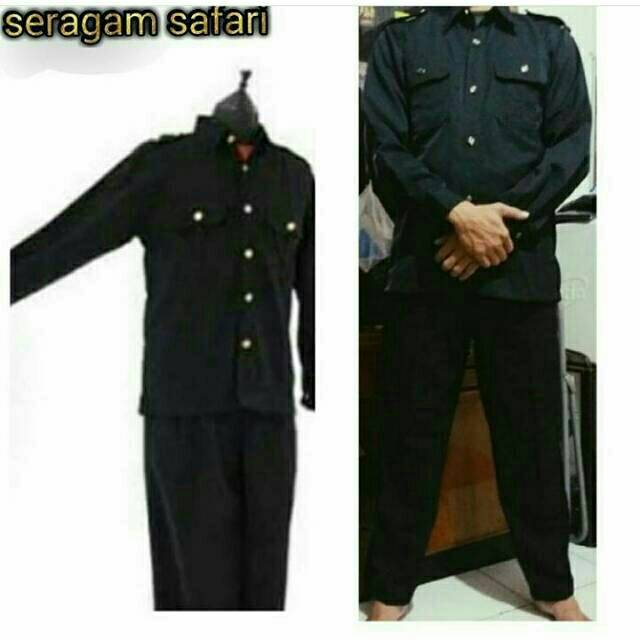 30 Ide Keren Model Baju Safari Polisi Maria Space