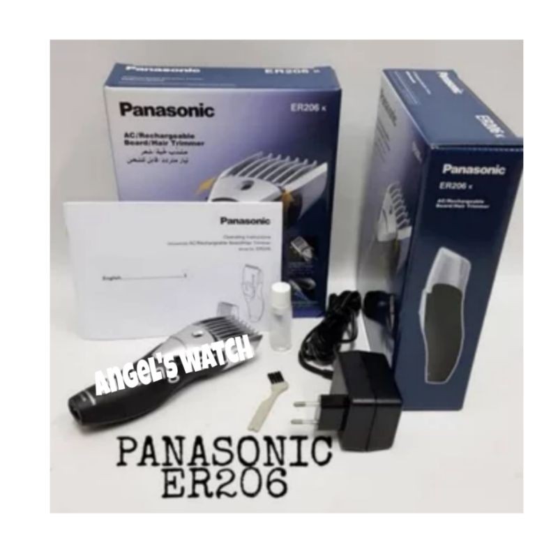 angelswatch ac/ rechargeable beard/ hair trimmer panasonic ER206 Shaver ER-206K