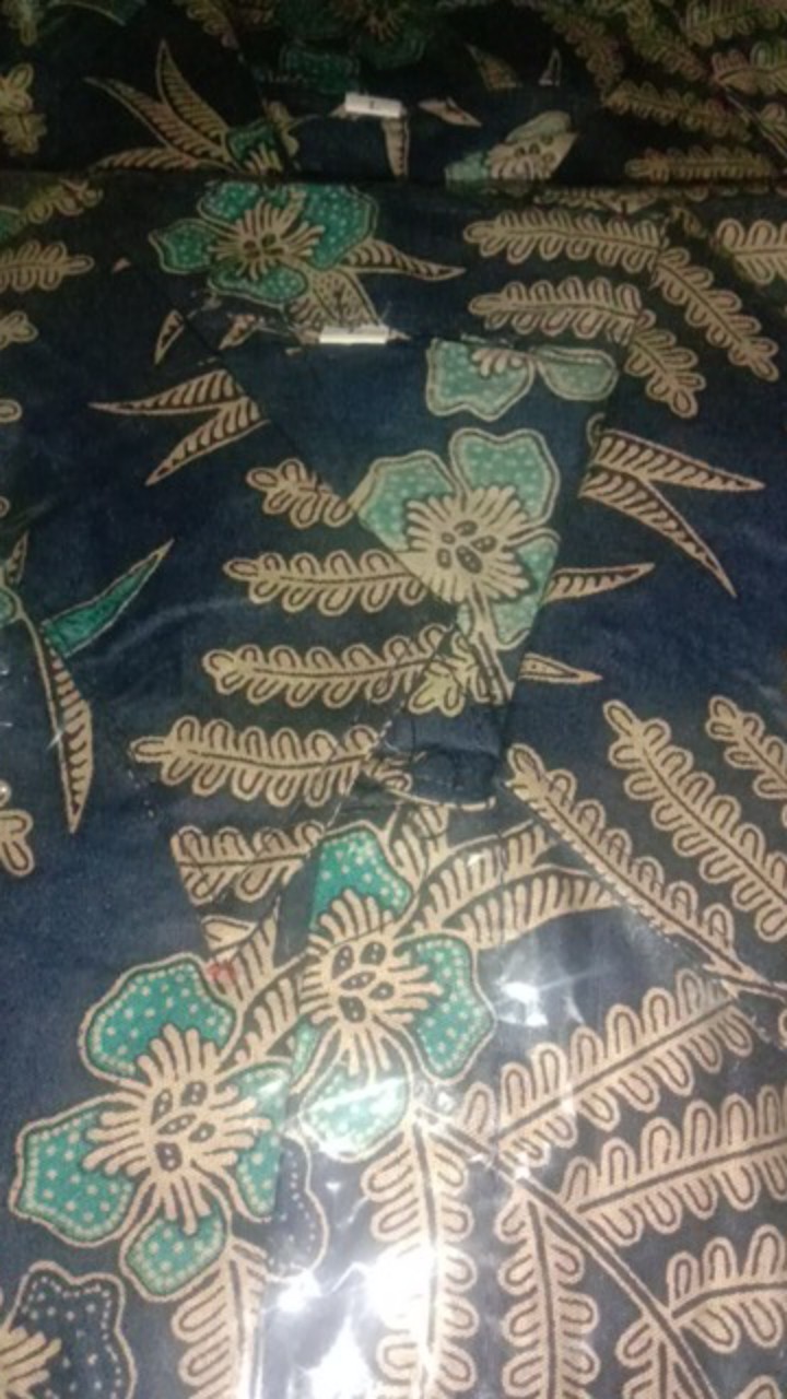 Batik Pria Lengan Pendek Batik Berkah Hrb026 Motif Keratonan Kode 002 Size M L Xl