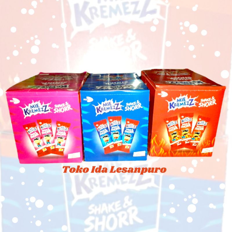 

Mie Kremezz Shake&Shorr Box 21pcs | Toko Ida Lesanpuro