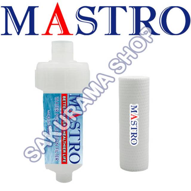 MASTRO Shower Filter Mesin Cuci Bidet Jet Shower Keran Cuci Mobil PP Filter