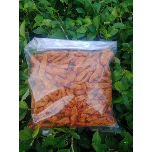 

Basreng bumbu rempah pedas daun jeruk 250gr