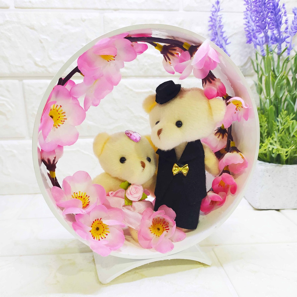 Pajangan Couple Moon Spesial Valentine -Boneka Cantik Hadiah Valentine