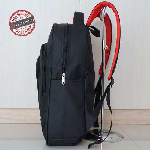 Jual Tas Gendong SMP SMA Cowok Ransel Elite Polo Pria Berkualitas Multifungsi Bagus Keren Awet