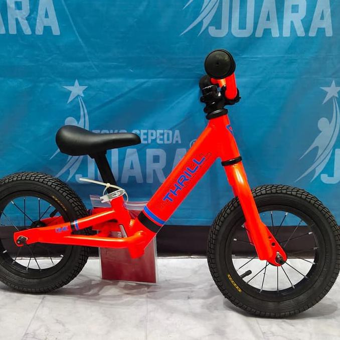 Sepeda Pushbike Thrill One New 12 Balance Bike