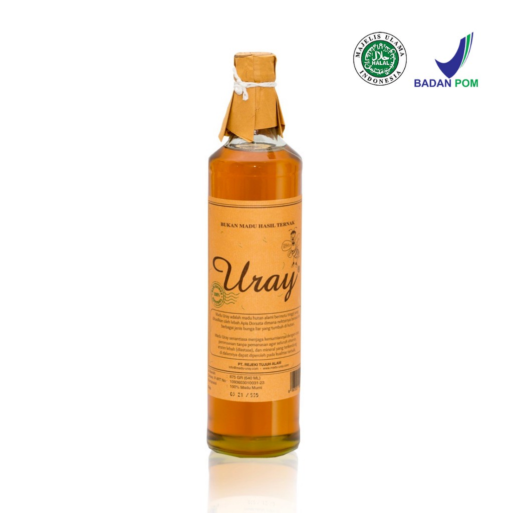 Madu Uray 640 ml (Madu Lebah Hutan / 100% Raw Natural Honey)