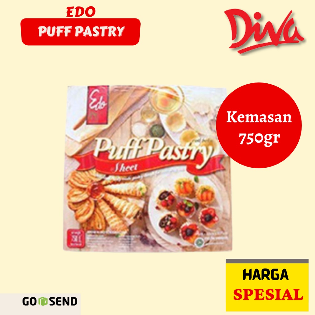 

[750gr] Edo Puff Pastry sheet KHUSUS GOSEND