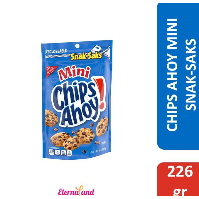 

Chips Ahoy Mini Snak-Saks - Mini Chips Ahoy Impor Usa