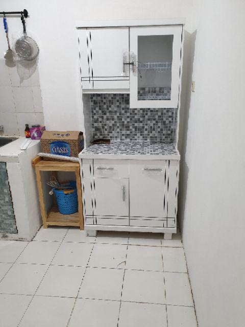 Lemari Dapur 2 Pintu Minimalis Eksklusif  (ketebalan Bahan Full 15mm)