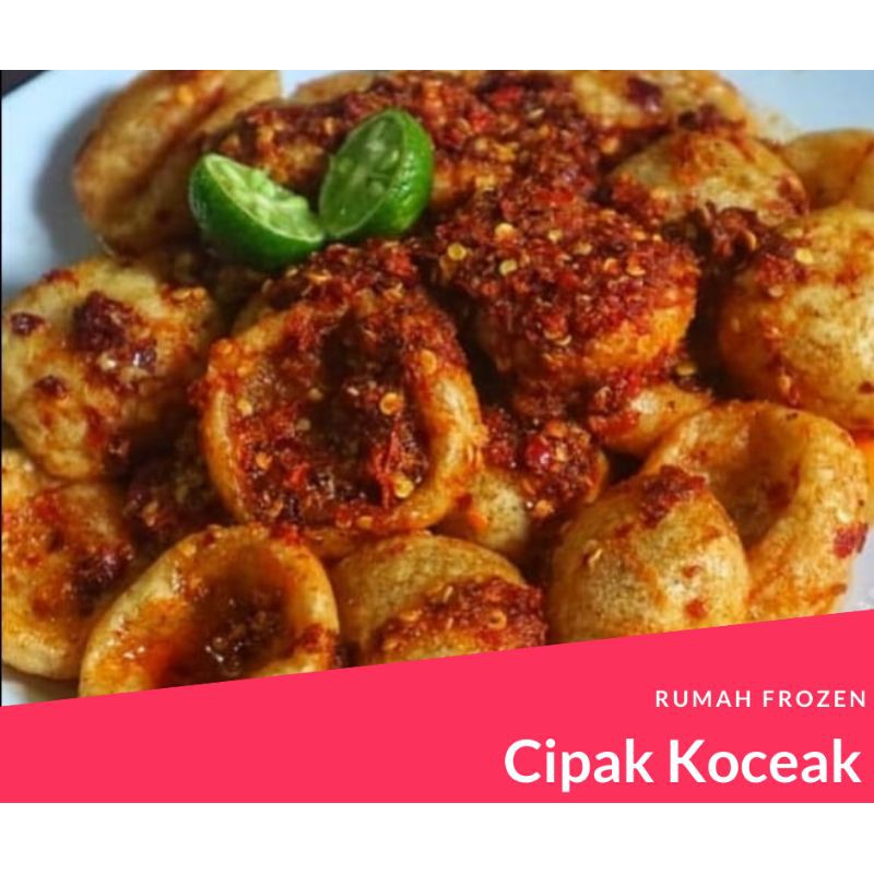 

Cireng Geprek Tabur Cabe / Cipak Koceak / Cireng Bumbu Tabur Exstra Pedas