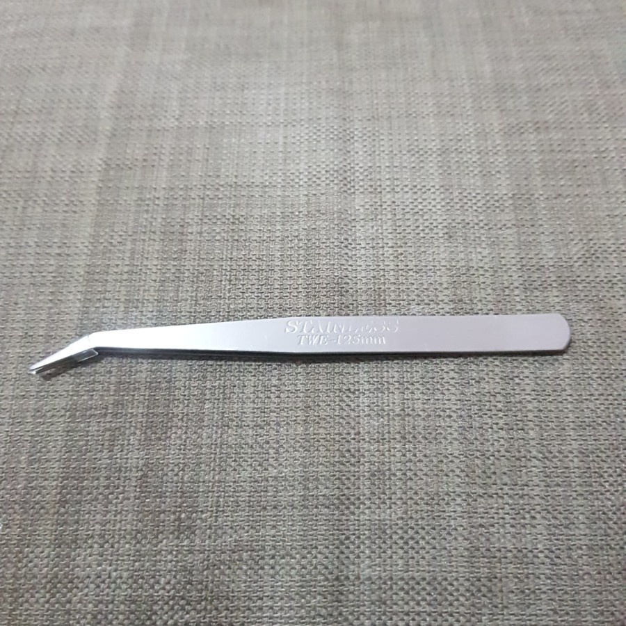 PINSET / TWIZER / TWEEZER BENANG BENGKOK STAINLESS TWE 125mm MURAH