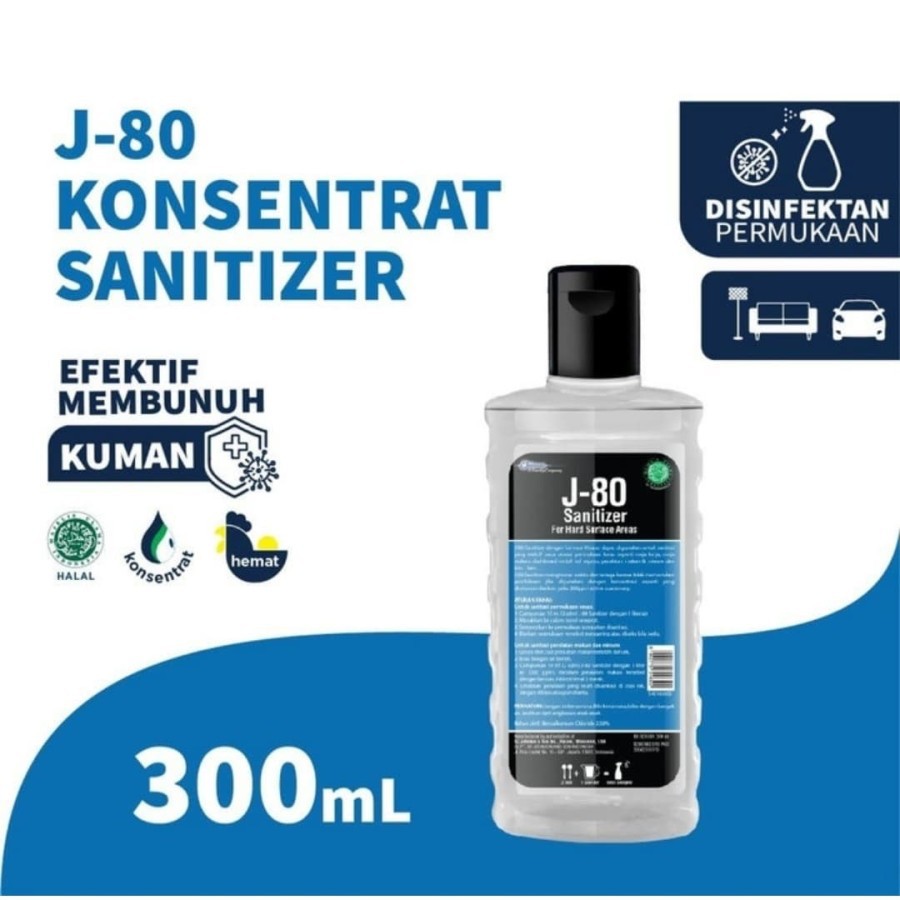 CAIRAN DISINFECTANT DISINFEKTAN DESINFEKTAN SC JOHNSON J-80 FOOD GRADE KONSENTRAT 300ml