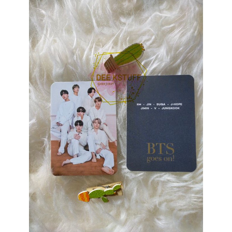 READY PC DICON BTS GOES ON