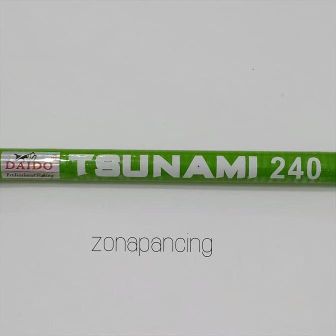 Tegek Joran Pancing tsunami 240cm(2,4meter)