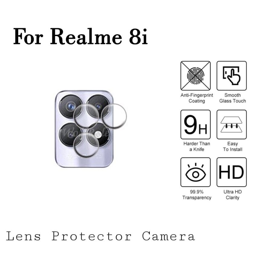 Tempered Glass Camera Realme 8i - Anti Gores Kamera Realme 8i