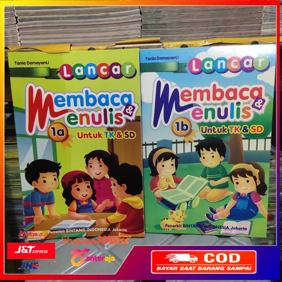 Jual Paket 2 Buku Anak Lancar Membaca Dan Menulis 1a Dan 1b | Shopee ...