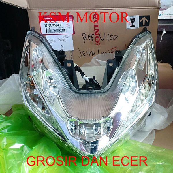 reflektor lampu depan vario 125 150 led K59 original 3310A-K59-10A