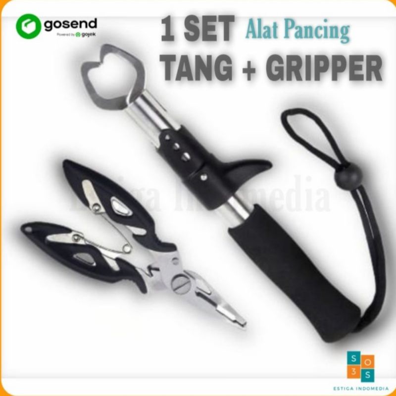 1 Set Alat Pancing /Tang Kail dan lips Grip Murah Berkualitas