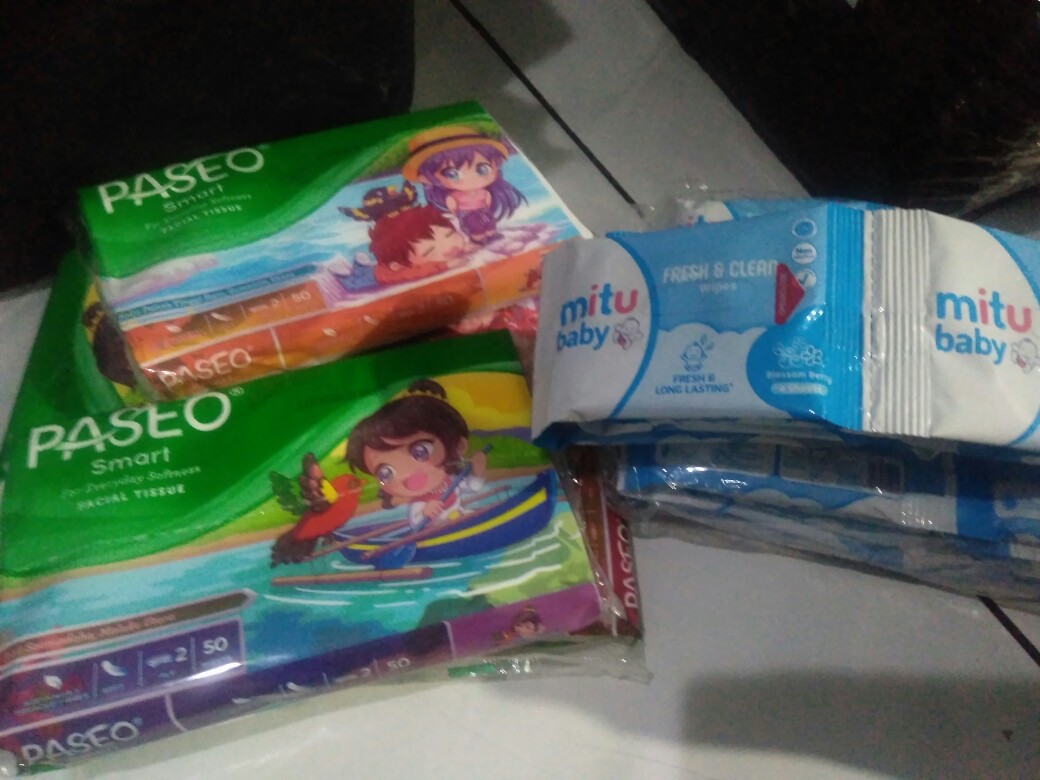 Isi 20 Pack Tissue Paseo Travel - Tissue Facial Mini 2 Ply