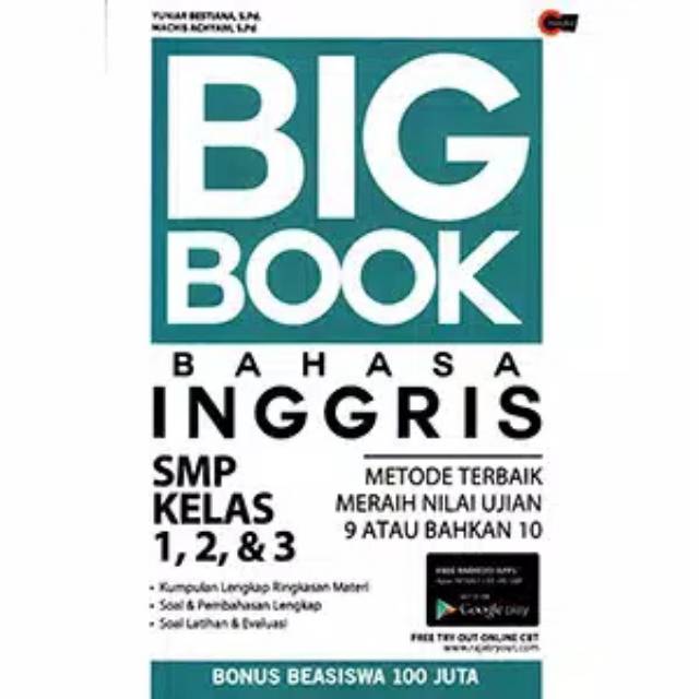Buku Big Book Bahasa Inggris SMP Kelas 1, 2, & 3