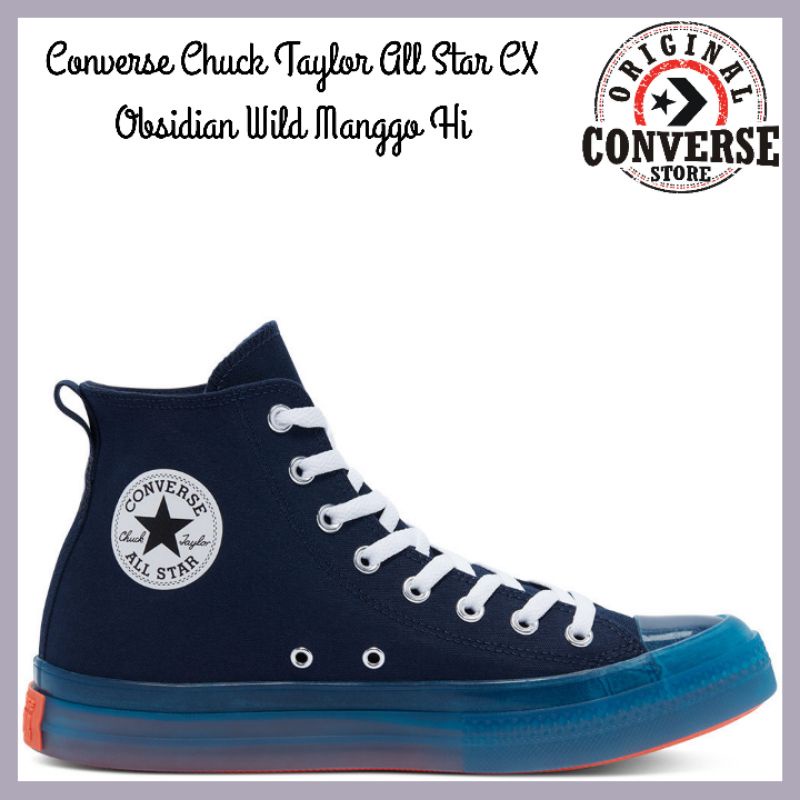 ORIGINAL CONVERSE CHUCK TAYLOR CX OBSIDIAN WILD MANGO Hi 168566C UNISEX