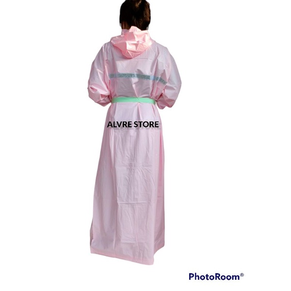 Jas Hujan Gamis Safira Indoplast - Mantel Mantel Hujan Gamis Wanita