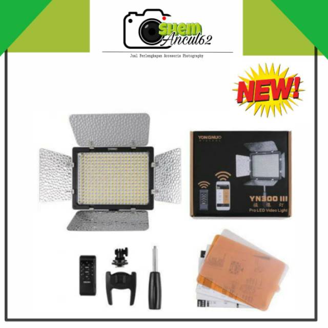 Yongnuo YN-300 III Led Video Light - Lampu Yn300 III Yn 300iii