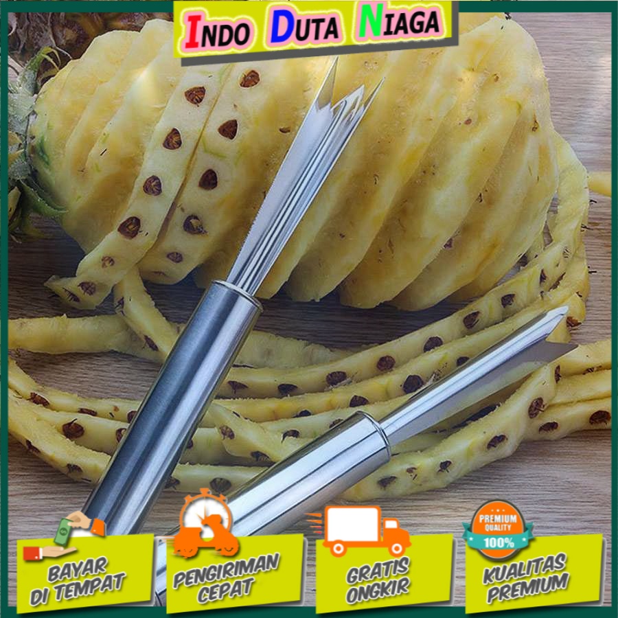 KNIFEZER Garpu Pengupas Nanas Pineapple Peeler - WYV736