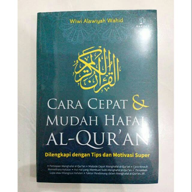 Cara Cepat dan Mudah Hafal al-Quran - Wiwi Alawiyah Wahid | Shopee