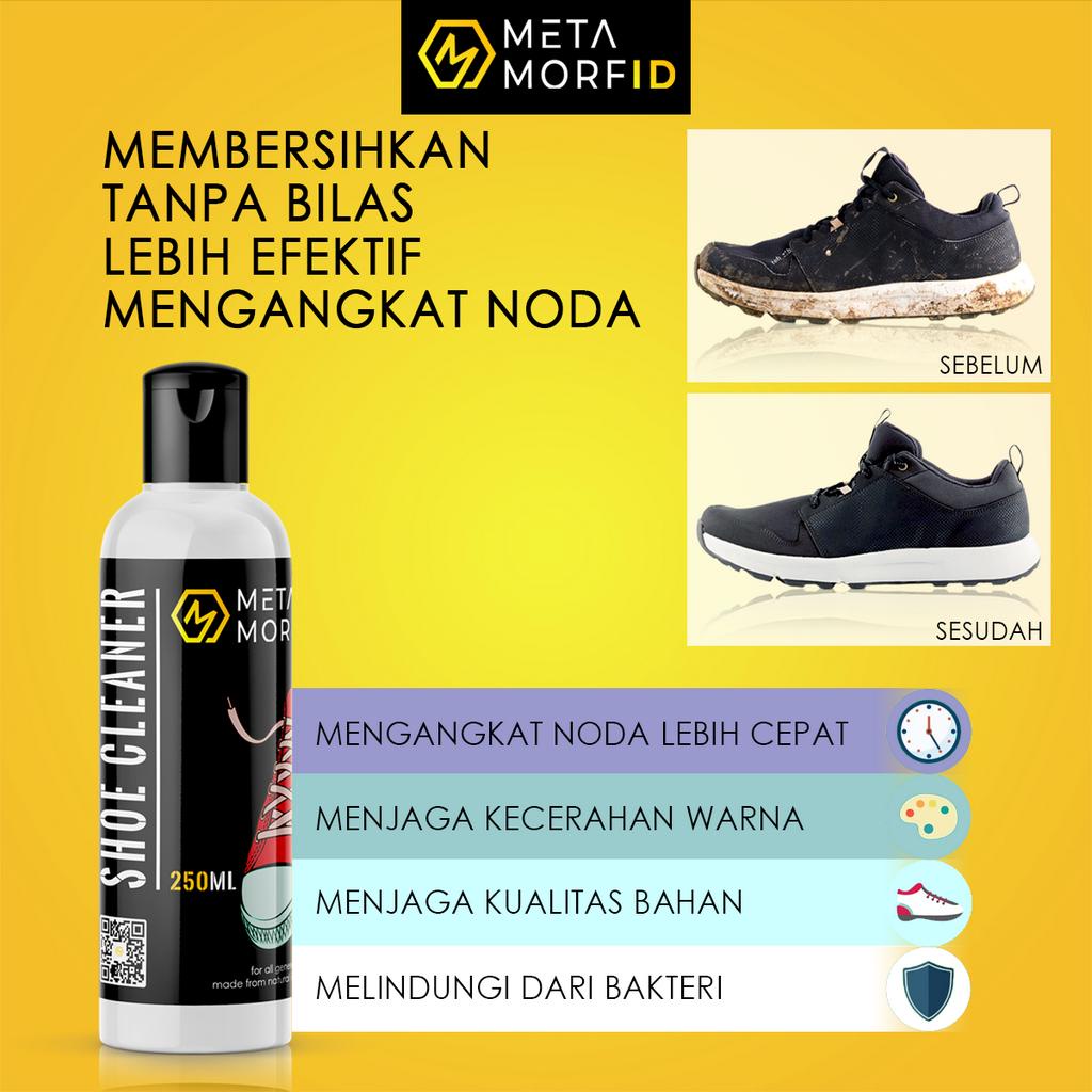 Metamorfid Shoes Cleaner / Cairan Sabun Pembersih Sepatu Sneakers 250ml