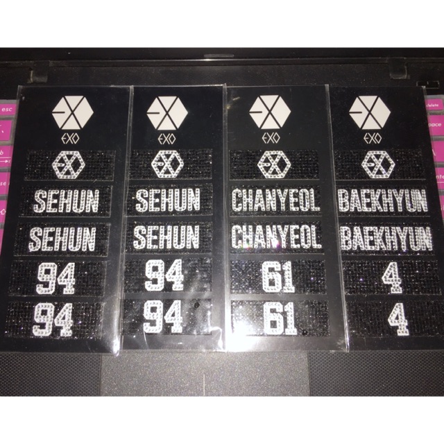 Decoration Sticker Exo Official Murah