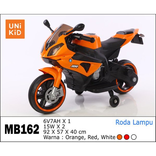 Best Promo! Motor Aki GP RR Unikid MB-162 Mainan Motor Aki Anak Sale!