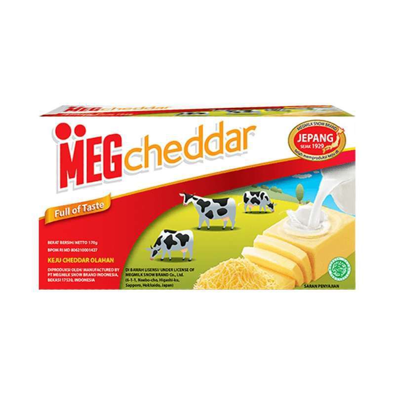 

MEG Cheddar 170 gram