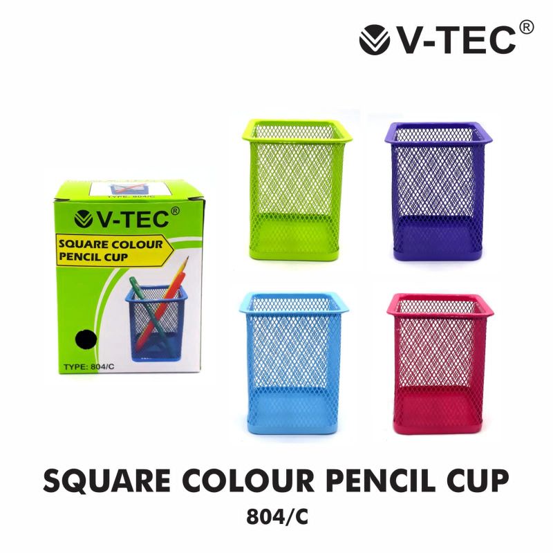 

Pensil Cup V-Tec | Tempat Pensil | Organizer | Atk