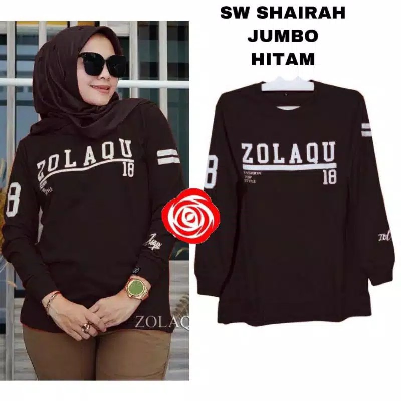 BISA COD✔️ BLOUSE  SHAIRAH ZOLAQU JUMBO XXL-XL (GOOD QUALITY)