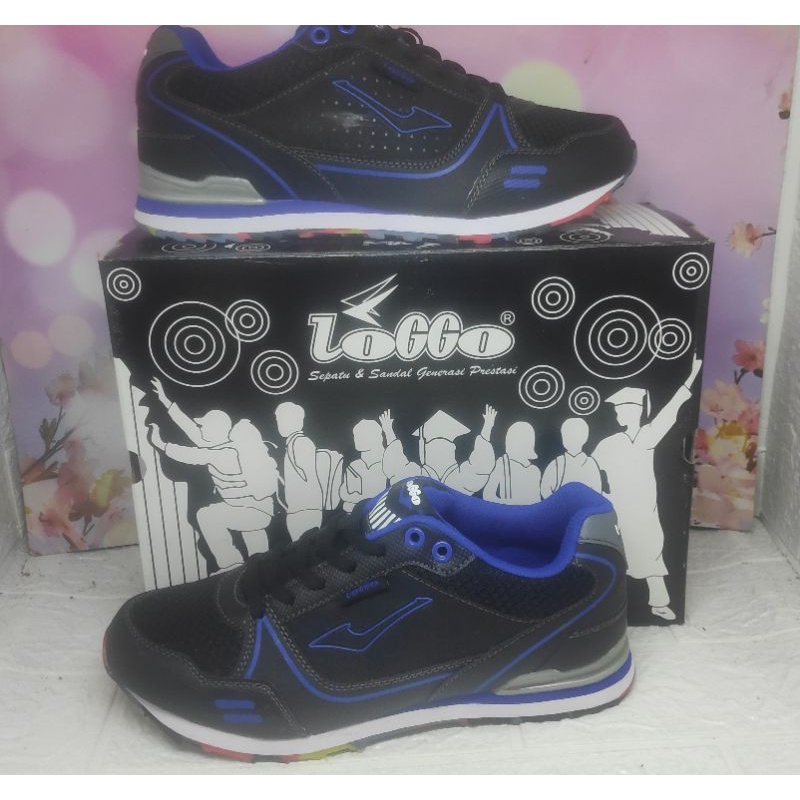 SEPATU JOGGING STAR DUST merk LOGGO 38-43 harga obrall di bandrol 199900