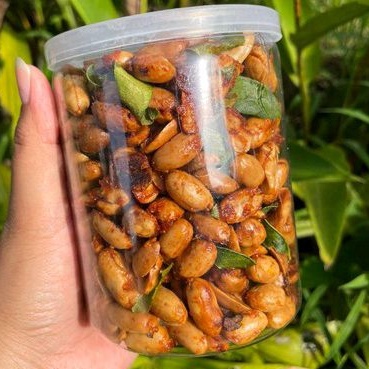 

kacang pedas manis toples tabung jar 500ml berat 300gr