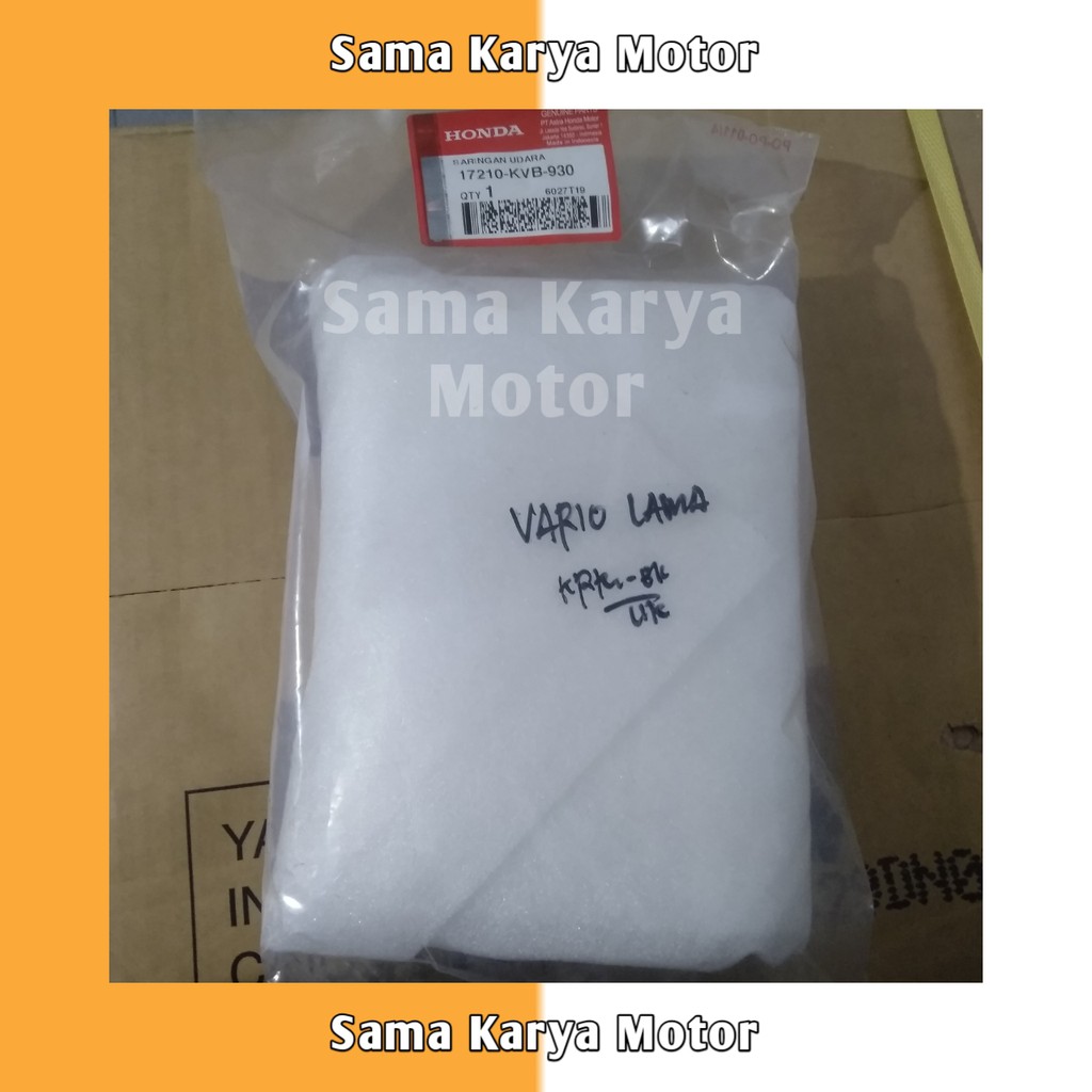FL09 saringan udara vario / saringan 17210-KVB-930 / filter udara / saringan udara / filter udara