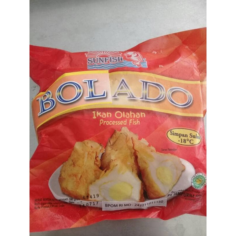 

Sunfish Bolado 280gr