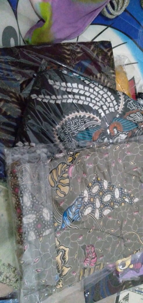 Gamis Batik Terbaru Sopan Ulir