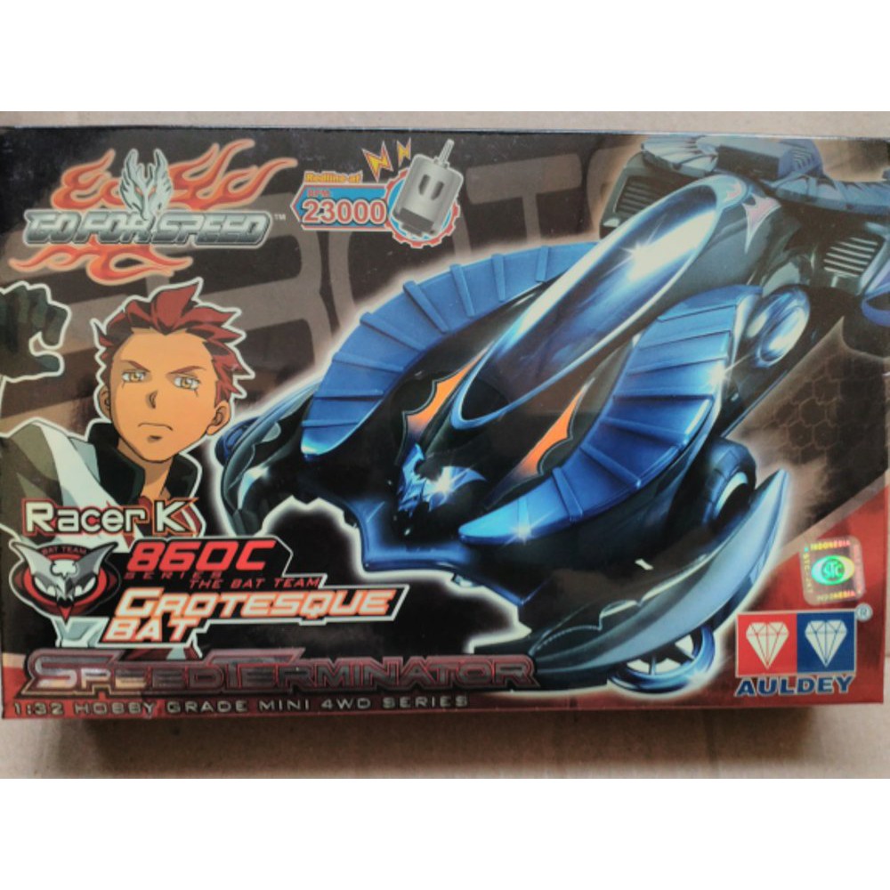 Dijual Tamiya Auldey Mini 4WD Go For Speed 860c Grosteque Bat Diskon