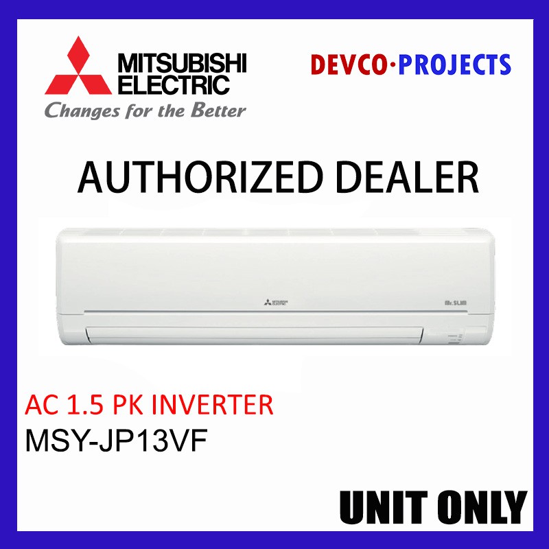 AC 1.5 PK Mitsubishi Electric Inverter MSY-JP13VF
