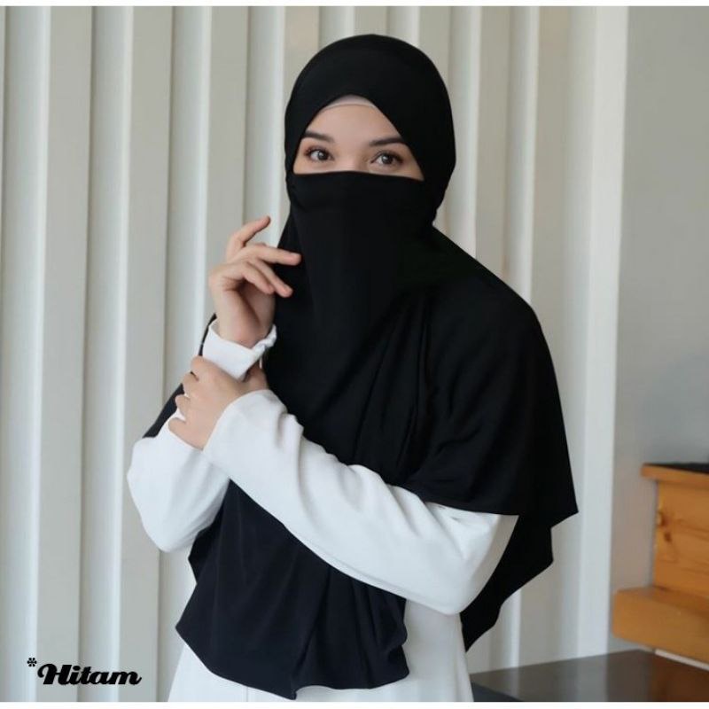 Jilbab KERUDUNG SYARI' cadar SIZE XL dan XXL SPD BALON